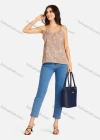 Wholesale Women's Casual Allover Print V Neck Cami Top - Liuhuamall
