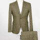 Men's Formal Plaid Two Buttons Flap Pockets Blazer & Suit Pants 2-Piece Suit Sets SD220331S-3# 312# Clothing Wholesale Market -LIUHUA