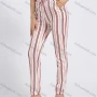 Wholesale Women's Elastic Waist Striped Print Drawstring Slant Pocket Slim Fit Jogger Pant preview