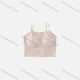 Wholesale Women's Pull-on Guipure Lace Lingerie Spaghetti Strap Bra Pink Clothing Wholesale Market Liuhua