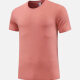 Men's Athletic Quick Dry Plain Round Neck Short Sleeve Tee 544# Melon Clothing Wholesale Market -LIUHUA