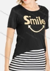Wholesale Women's Summer Letter Graphic Tee&Striped Maxi Skirt Set - Liuhuamall
