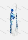 Wholesale Women's African Half Sleeve Boat Neck Robe Plus Size Feather & Floral Print Kaftan Dress - Liuhuamall