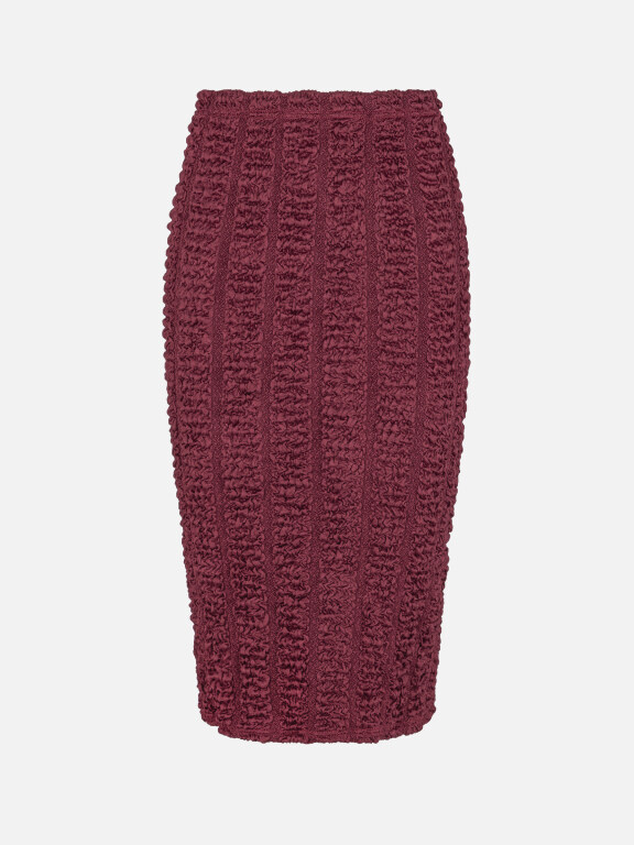 Women's Casual High Waist Plain Pencil Skirt, Clothing Wholesale Market -LIUHUA, Skirts