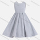 Wholesale Girls Cute Sleeveless Bow Knot Zip Back Pleated Flower Girl Dress 230626# Silver Guangzhou Clothing Wholesale Market & Suppliers -LIUHUAMALL