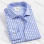 Wholesale Men's Casual Collared Long Sleeve Button Down Striped Shirts preview