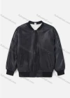 Wholesale Boys' Casual Collar Slant Pockets Rib-Knit Trims Zip Leather Jacket - Liuhuamall