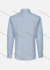 Wholesale Men's Business Collared Long Sleeve Button Down Plain Shirts - Liuhuamall