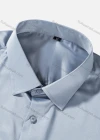 Wholesale Men's Business Collared Long Sleeve Button Down Plain Shirts - Liuhuamall