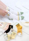Wholesale Unisex Softy Lovely Graphic Cushioned Ankle Socks - Liuhuamall