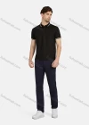 Wholesale Men's Casual Plain 100% Cotton Short Sleeve Polo Shirt 88207# - Liuhuamall