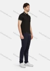 Wholesale Men's Casual Plain 100% Cotton Short Sleeve Polo Shirt 88207# - Liuhuamall