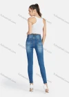 Wholesale Women's Casual Ripped Distressed High Waist Ankle Length Skinny Fit Jean - Liuhuamall