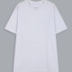 Men's Casual Crew Neck Short Sleeve Plain T-shirt White Clothing Wholesale Market -LIUHUA