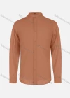 Wholesale Men's Business Plain Long Sleeve Shirt - Liuhuamall