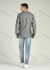Wholesale Men's Linen Button Cuffs Button Front Adjustable Long Sleeves Casual Shirt - Liuhuamall