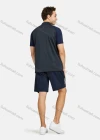 Wholesale Men's Athletic Short Sleeve Quarter Zipper Running Tops - Liuhuamall