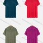 Wholesale Women's Plus Size Collared Short Sleeve Button Down Embroidery Casual Shirt preview