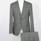 Men's Plaid Print Two Buttons Flap Pockets Lapel Blazer & Suit Pants 2-Piece Suit Sets SD220328S# 311# Clothing Wholesale Market -LIUHUA