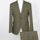 Men's Plaid Print Two Buttons Flap Pockets Lapel Blazer & Suit Pants 2-Piece Suit Sets SD220328S# 312# Clothing Wholesale Market -LIUHUA