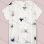 Wholesale Women's Summer Leaf Print Round Neck Short Sleeve Tee preview