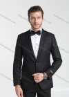 Wholesale Men's Formal Business Plain Lapel One Button Blazer Jacket & Pants 2-Pieces Suit Set BC029# - Liuhuamall