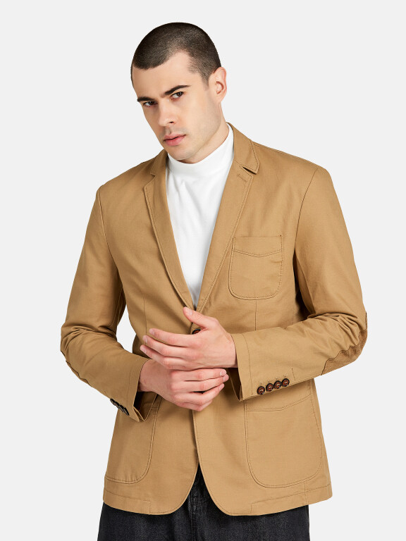 Men's Business 100% Cotton Plain Single Breasted Patch Pockets Blazer BB5618#, Clothing Wholesale Market -LIUHUA, Men, Men-s-Suits-Blazers, Men-s-Suit-Sets