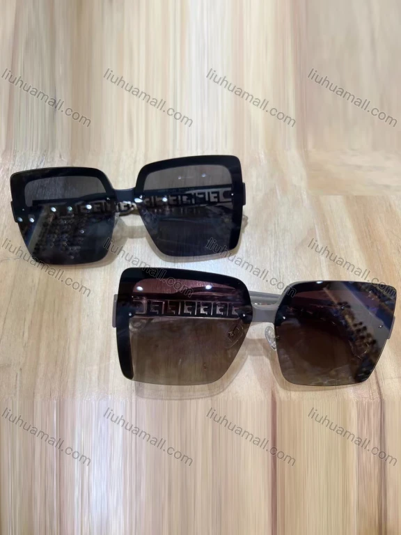 Wholesale Classic Plastic Square Frame Plain Letter Lenses Sunglasses 2209#