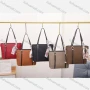 Wholesale Women's Casual Leather Shoulder Plain Scarf Decor Ladies Handbag 2226# preview