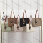 Wholesale Women's Casual Leather Shoulder Plain Ladies Handbag With Pendant 8025# preview