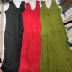 Wholesale Women's Casual Plain Crew Neck Woven Maxi Tank Dress JSN141# JSN141# Clothing Wholesale Market Liuhua