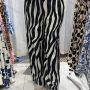 Wholesale Women's Casual Zebra Stripe High Waist Woven Wide Leg Pants JSN138# preview