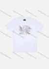 Wholesale Men's Round Neck Short Sleeve Floral Graphic T-Shirt 3549# - Liuhuamall
