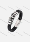 Wholesale Genuine Leather Stainless Steel Magnetic Buckle Bracelet SP0366# - Liuhuamall