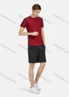 Wholesale Men's Sporty Round Neck Short Sleeve Striped Quick Dry Breathable T-Shirt - Liuhuamall