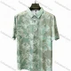 Wholesale 2026 New Men's Slim Fit Abstract Camouflage Short Sleeve Shirt - Casual Summer Business Shirt **Wholesale In Stock Mint Green Clothing Wholesale Market Liuhua