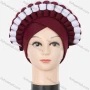 Wholesale Women's Casual Maid Tie Ruched Headwrap Hat preview