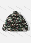 Wholesale Men's Fashion Long Sleeve Stand Collar Camouflage Print Puffer Coat 928# - Liuhuamall
