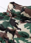 Wholesale Men's Fashion Long Sleeve Stand Collar Camouflage Print Puffer Coat 928# - Liuhuamall