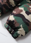 Wholesale Men's Fashion Long Sleeve Stand Collar Camouflage Print Puffer Coat 928# - Liuhuamall