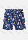 Wholesale Men's Casual Allover Print Drawstring Shorts - Liuhuamall