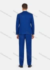 Wholesale Men's Formal Lapel Plain Pockets Blazer & Double Breasted Vest & Pant 3 Pieces Suit Sets - Liuhuamall