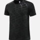 Men's Athletic Quick Dry Abstract Print Round Neck Short Sleeve Tee 547# Black Clothing Wholesale Market -LIUHUA