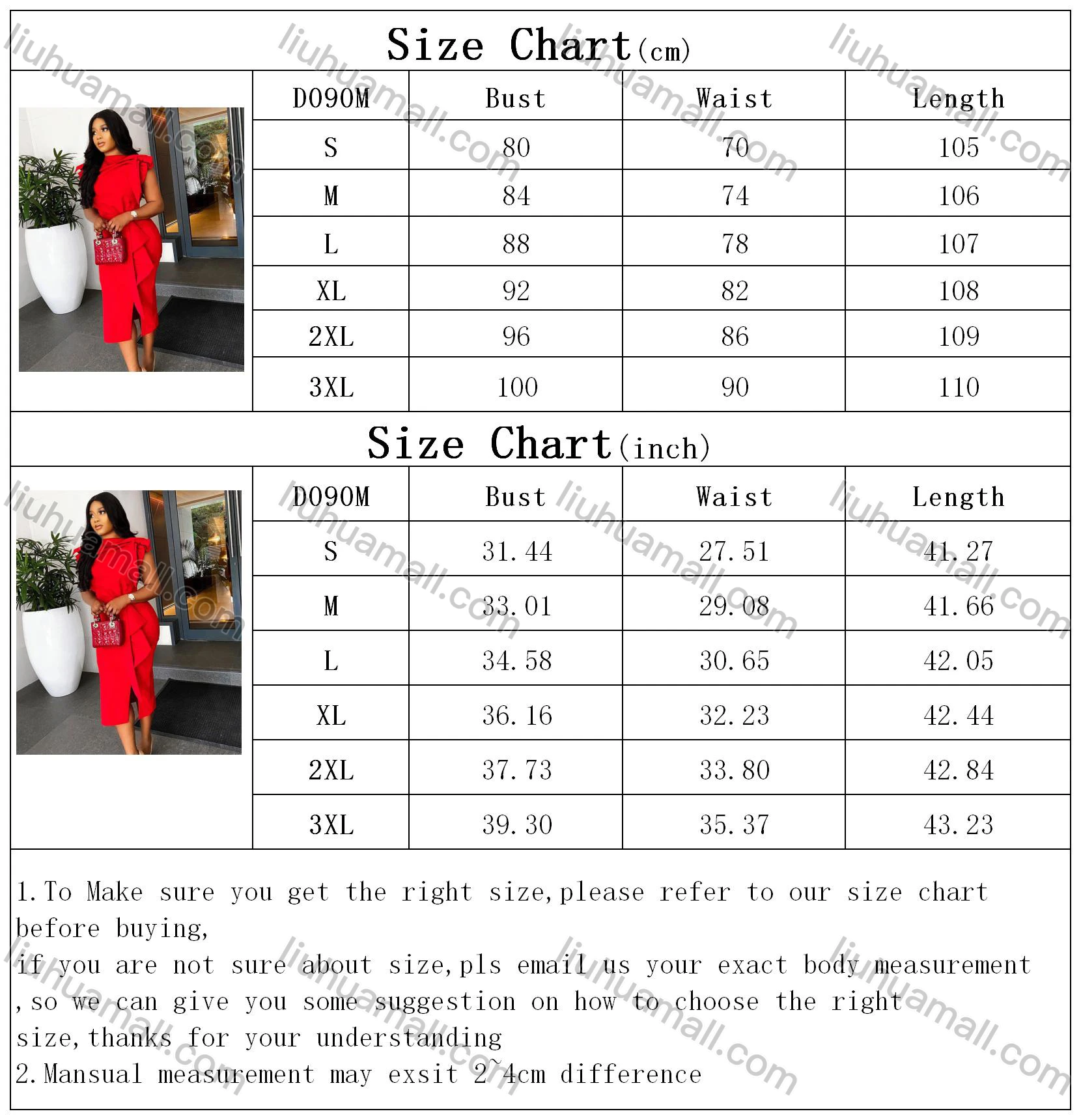 Wholesale Women's Plain Round Neck Ruffle Trim Bodycon Cocktail Midi Dress