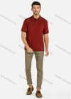 Wholesale Men's Short Sleeve Plain Classic Polo Shirt - Liuhuamall