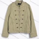 Wholesale Women's Casual Vintage Military-Style Denim Jacket 861# Laurel Green Clothing Wholesale Market Liuhua