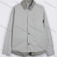Wholesale Women's Casual Plaid Collar Contrast Layered Denim Jacket 850# Light Gray Clothing Wholesale Market Liuhua