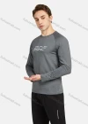 Wholesale Men's Athletic Long Sleeve High Stretchy Running T-shirts - Liuhuamall