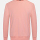 Men's Casual Long Sleeve Crew Neck Pullover Sweatshirts With Thermal Lined K2-420A# Pink Clothing Wholesale Market -LIUHUA