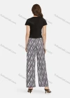 Wholesale Women's Casual High Waist Drawstring Allover Print Wide Leg Pants 2015# - Liuhuamall